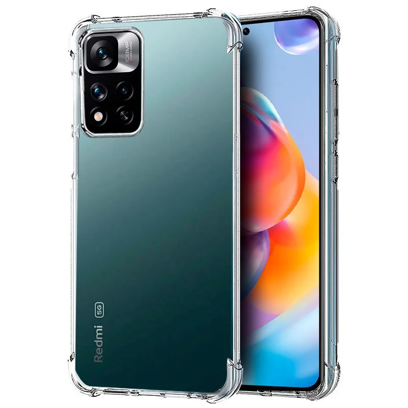 Capa Cool para Xiaomi Redmi Note 11 Pro Plus 5g Antichoque Transparente