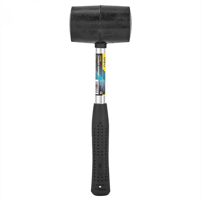 Edl5616 Rubber Hammer (Black) - Deli
