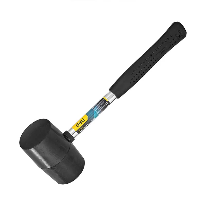 Edl5616 Rubber Hammer (Black) - Deli