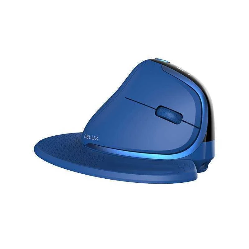 Bezdrátová Ergonomická My Delux M618xsd Bt+2.4g RGB (Modrá)