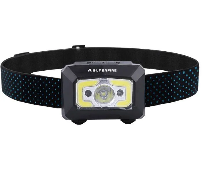 Linterna Frontal Superfire X30 Con Interruptor Si.