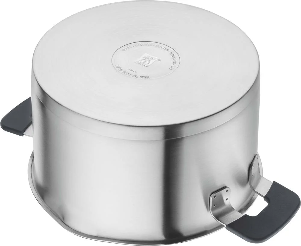 Zwilling Simplify 66870-005-0 Pots Set Stainless Steel 5 Pcs. Silver Black