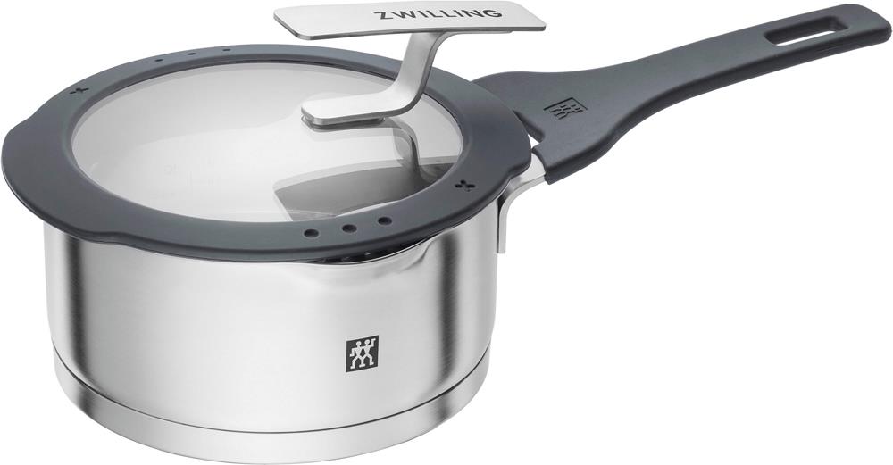 Zwilling Simplify 66870-005-0 Pots Set Stainless Steel 5 Pcs. Silver Black