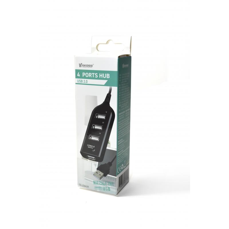 Hub Vakoss Usb 2.0 Tc-234ux