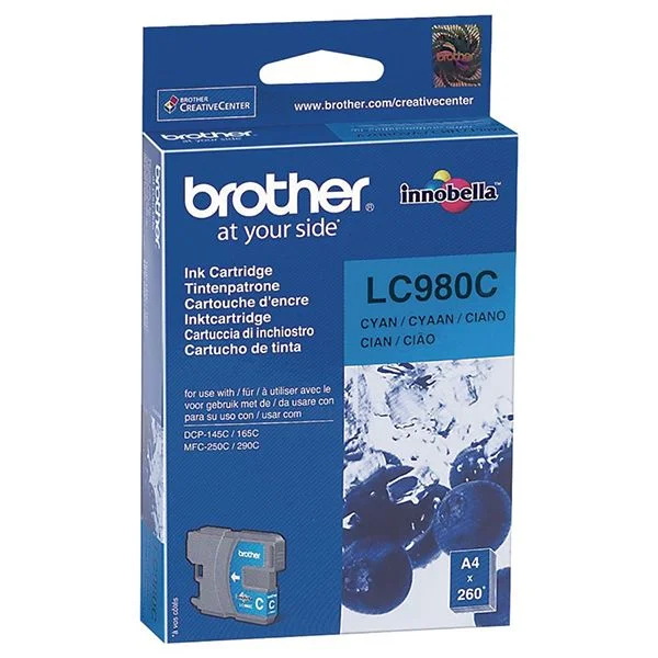 Bro Cart Ink Cian Lc980c