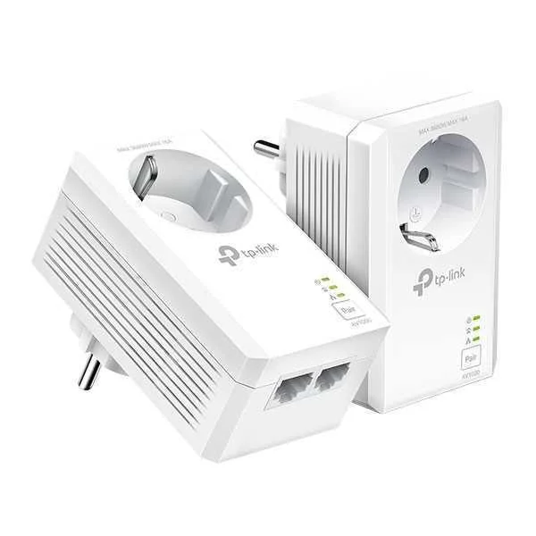 Tp-Link Av1000 2-Port Gigabit Passthrough Powerline Starter Kit