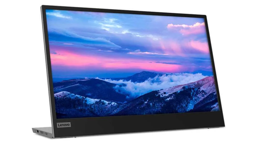 Monitor Portátil 15.6" L15 Full Hd LED Preto/Cinzento - Lenovo