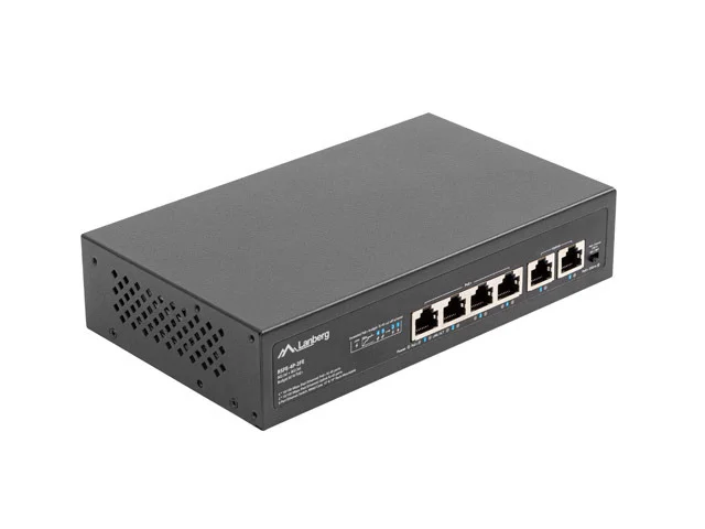 Lanberg Switch Poe+ Rack 10 /19   Rsfe-4p-2fe-60