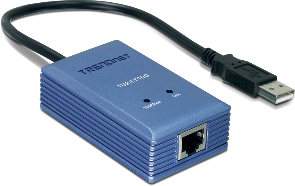 Adaptador Usb - Rj45 Trendnet Tu2-Et100/ 100mbps