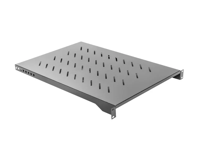 Lanberg Shelf For 19'' Cabinets 1000mm (1u  483 X 750mm Load Capacity Up To 15kg  4 Point Mounting) 