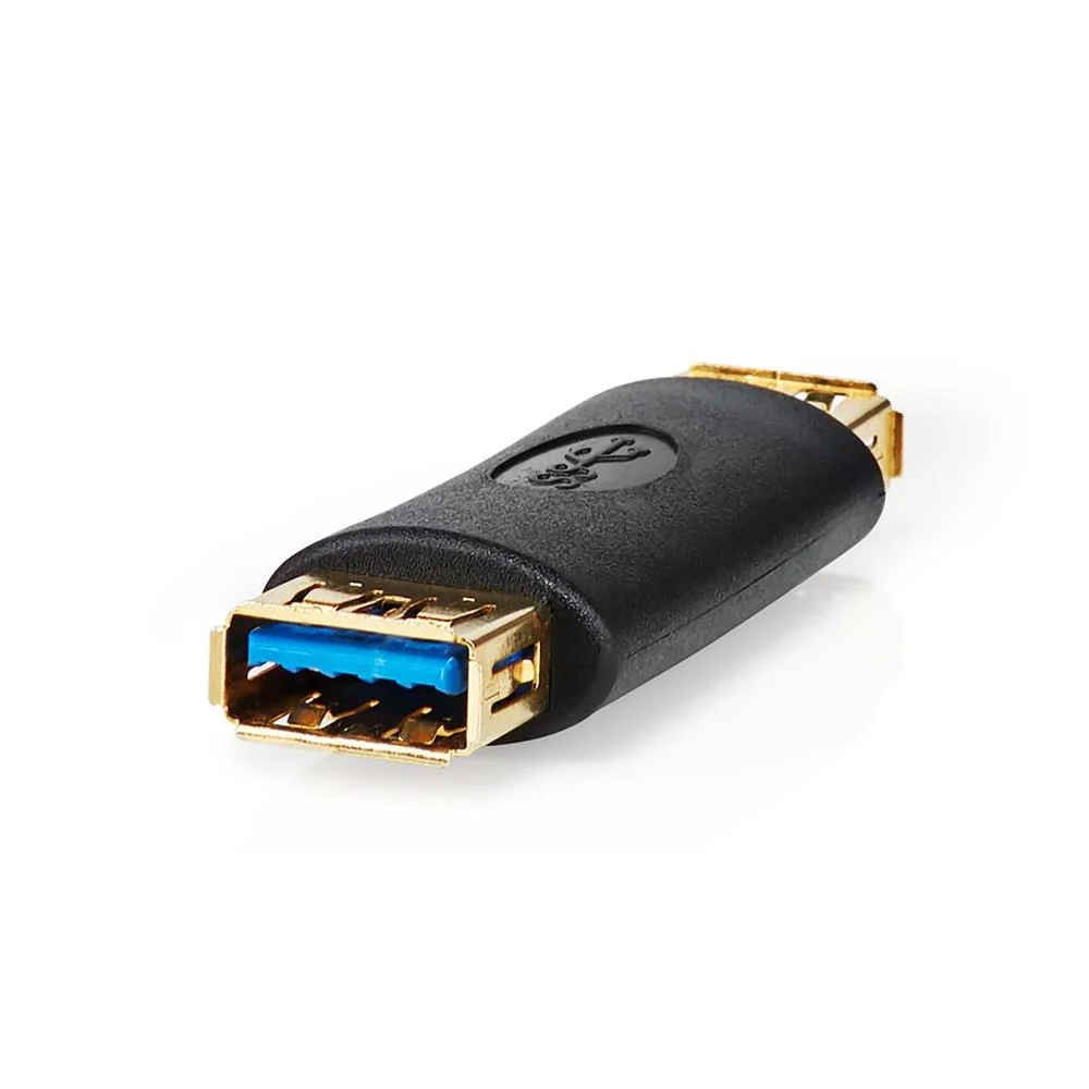Adaptador USB | USB3.2 Gen1 | USB-A Fêmea | USB-A.