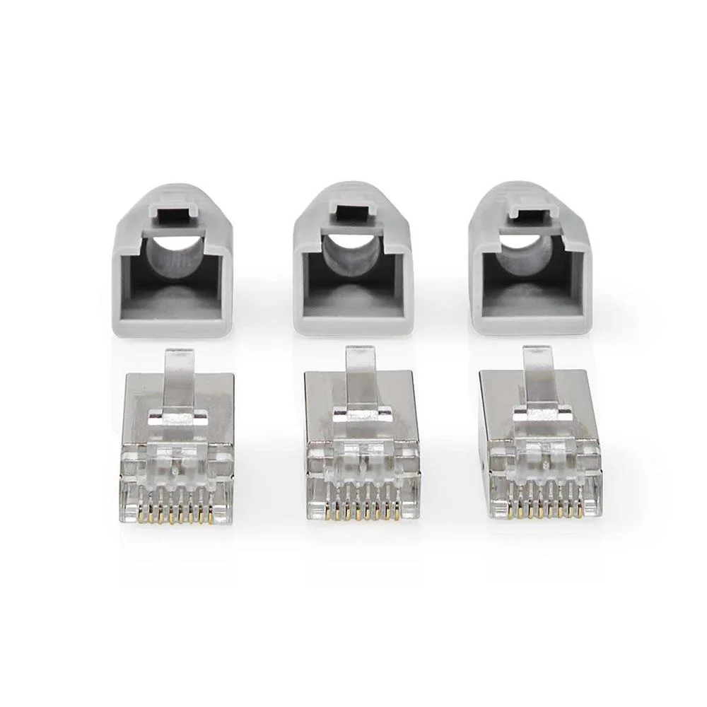 Conector Rj45 | Rj45 Pass Through | Ftp Sólido/Tr.