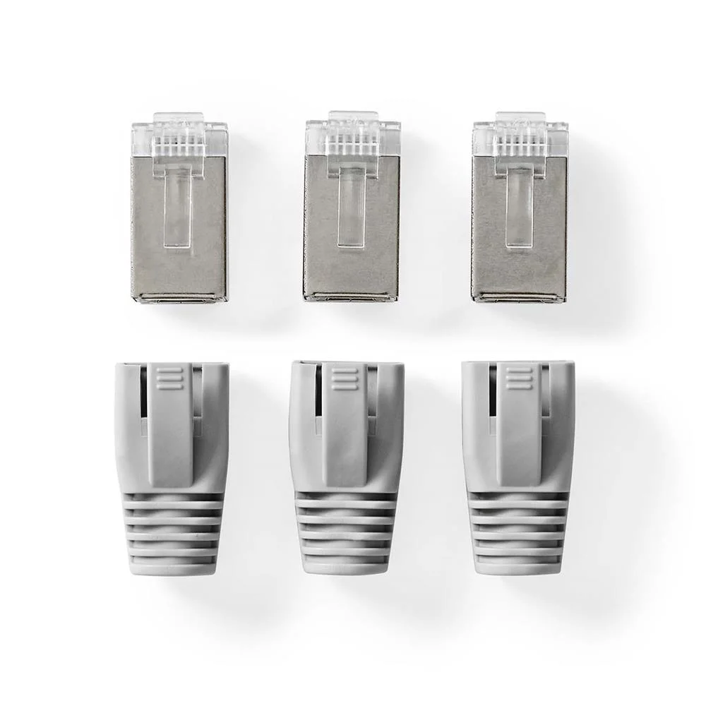 Conector Rj45 | Rj45 Pass Through | Ftp Sólido/Tr.