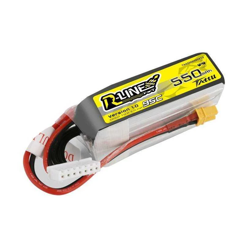 Akumulator Tattu R-Line 550mah 22.2v 95c 6s1p Xt30