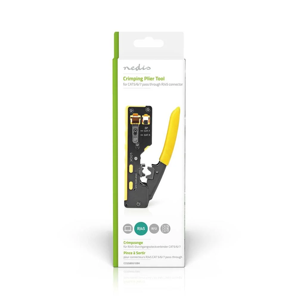 Crimpadora | Cat5 / Cat5e / Cat6 / Cat6a / Cat7 /.