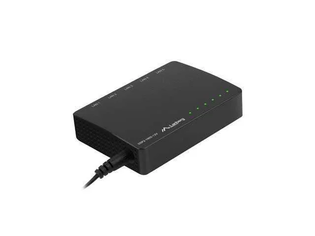 Switch Lanberg Dsp2-1005-12v (5-Puertos 12v 1gb/S)
