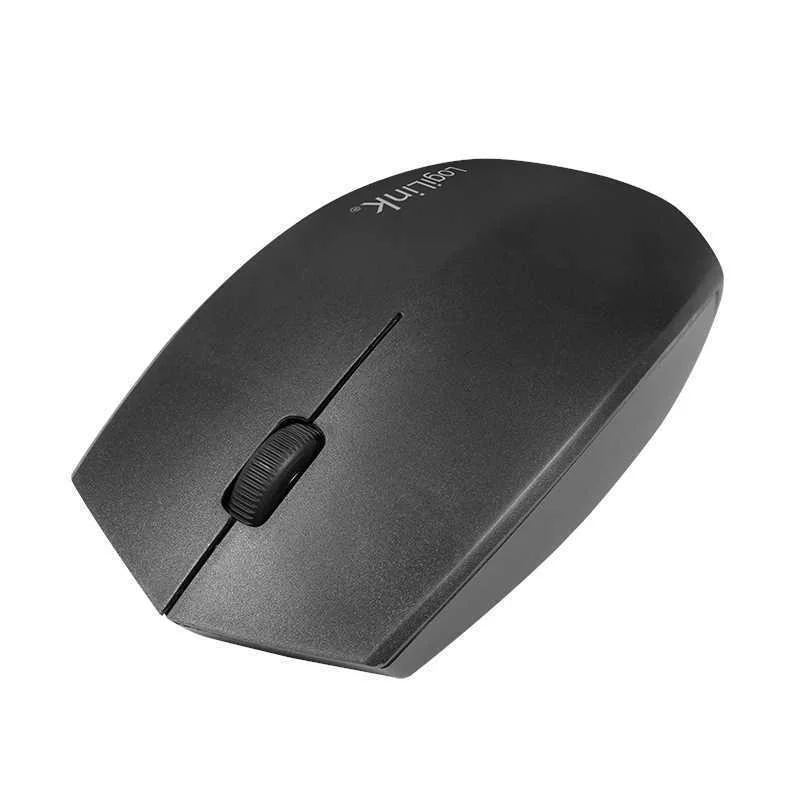 Logilink Maus Bluetooth 4.2 + Funk 2,4 Ghz, Dual-Modus Black