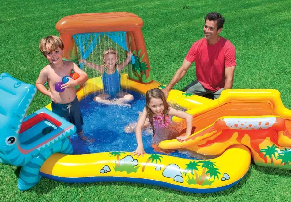 Piscina Insuflável para Crianças Intex         Dinossauro 272 L 249 X 109 X 191 Cm 