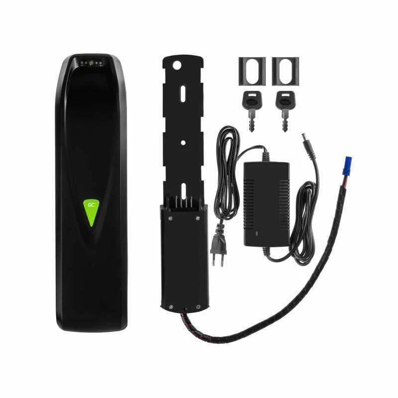 Green Cell? Gc Powermove E-Bike Battery 36v 14.5ah Li-Ion Down Tube With Charger