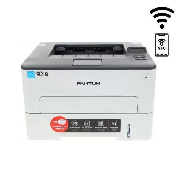 Impressora Laser Pantum P3300dw Branco Wi-Fi 