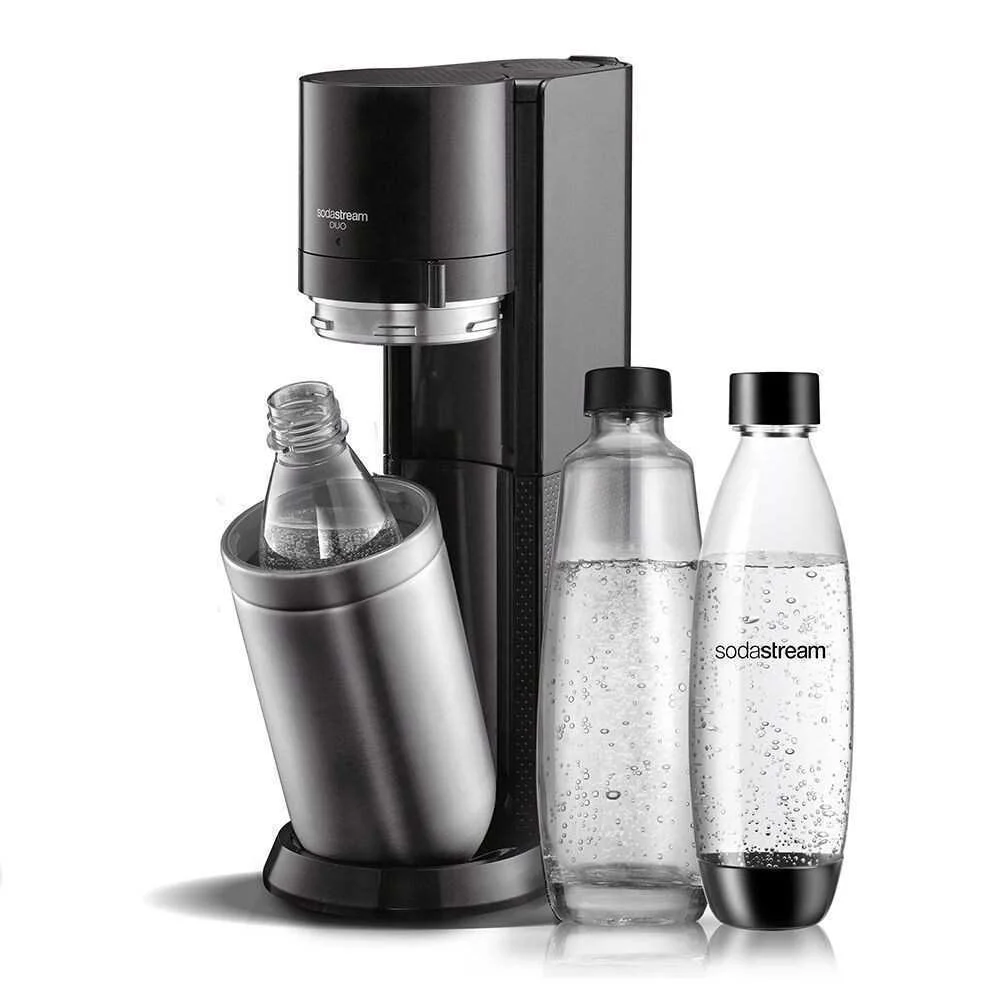 Sodastream Duo Negro Negro, Acero Inoxidable