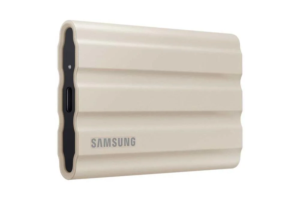 Ssd    1tb Samsung Portable SSD T7 Shield Usb3.2 Beige Extern Kit
