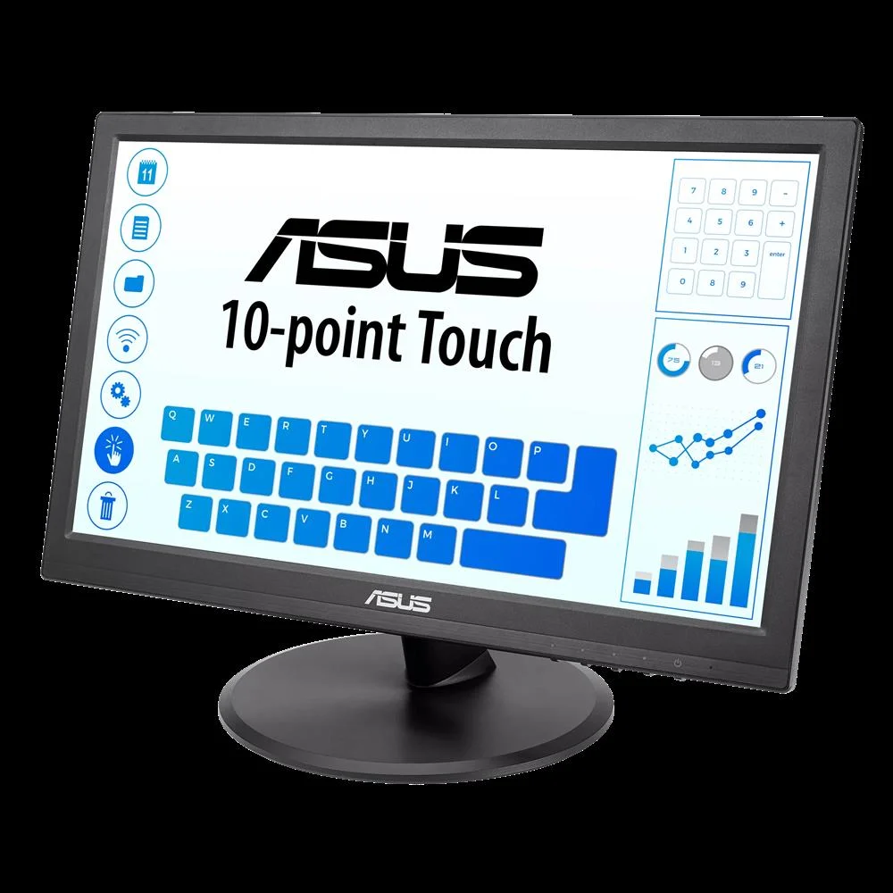 Monitor Profissional Tã¡ctil Asus Vt168hr 15.6"  Wxga   Preto