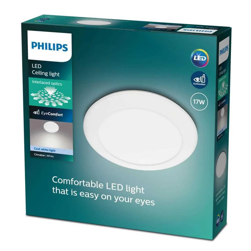 Aplique LED 17w 1500lm 4000k Cinnabar Philips