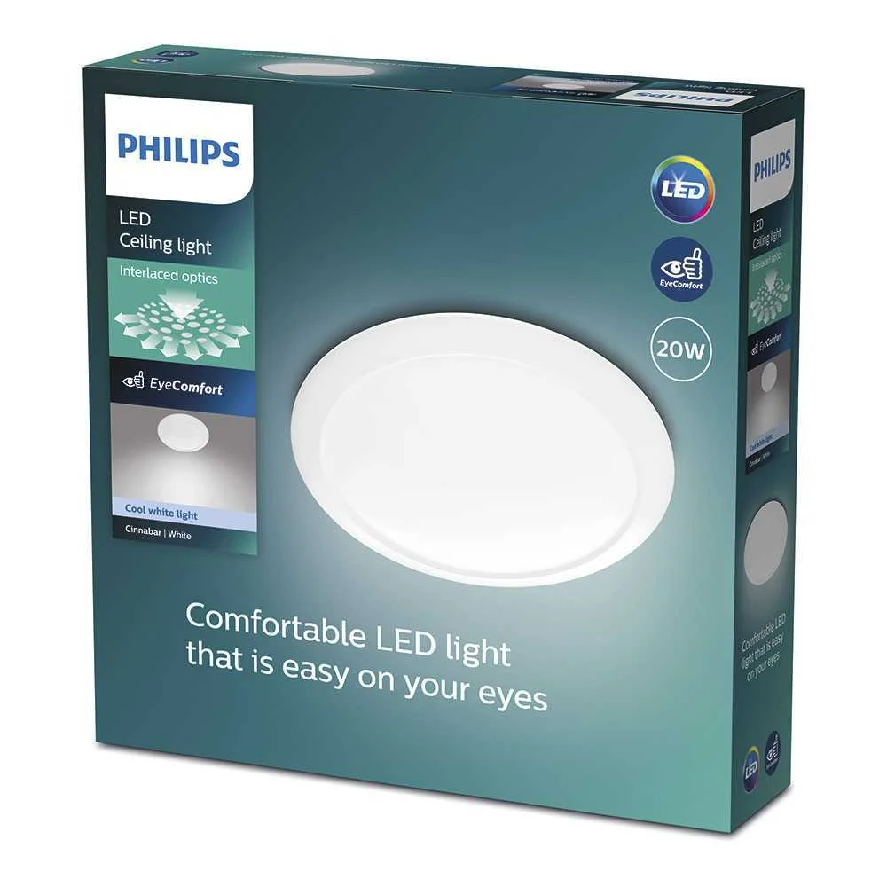 Aplique LED 20w 2000lm 4000k Cinnabar Philips