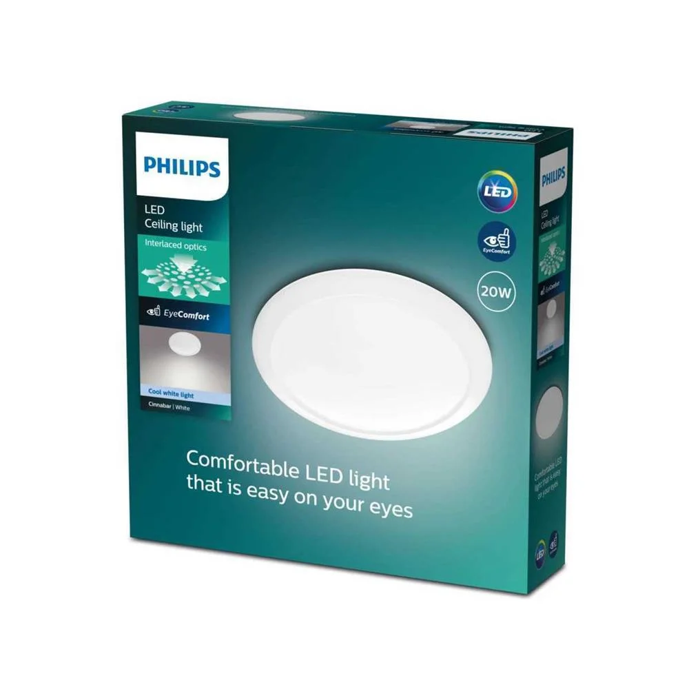 Aplique LED 20w 2000lm 4000k Cinnabar Philips