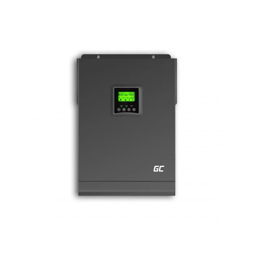 Solar Inverter Off Grid With Mppt Solar Charger Green Cell 48vdc 230vac 3000va/3000w Pure Sine Wave