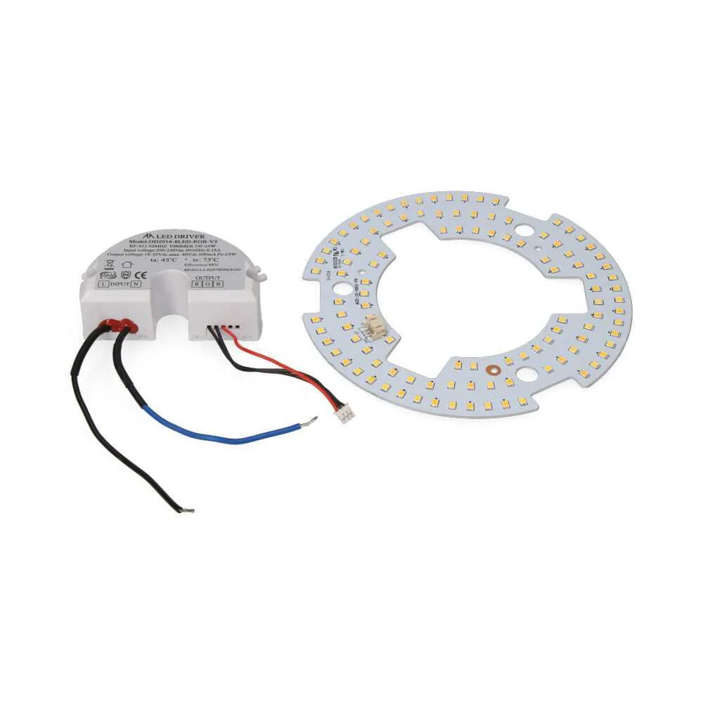 Led de substituição e transformador para ventilado