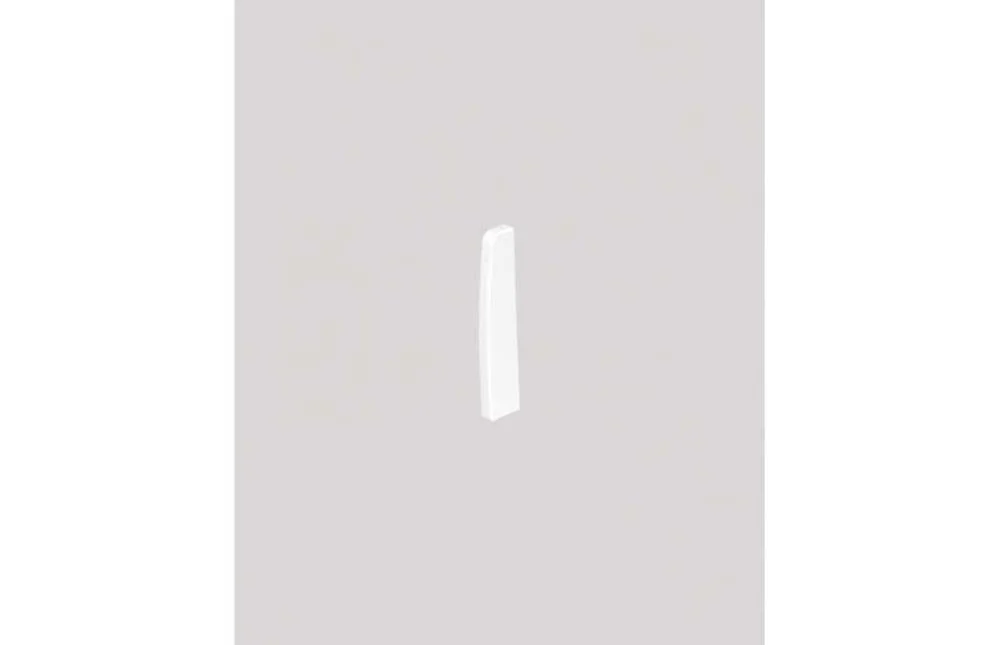 Topo Esquerdo P/Calha De Rodapé 110X20 Branco