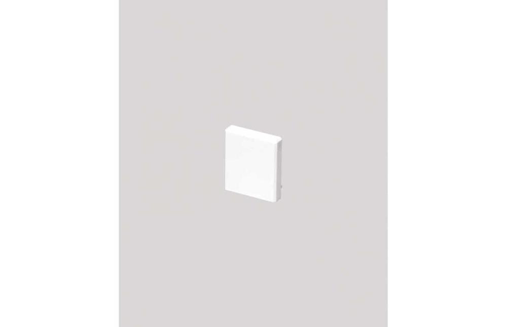 Topo P/Calha 40X40 Branco