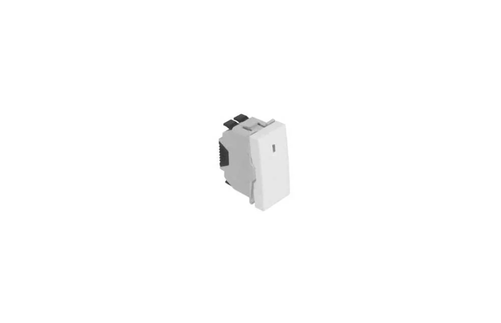 Interruptor C/Sinalização - 1 Módulo Branco