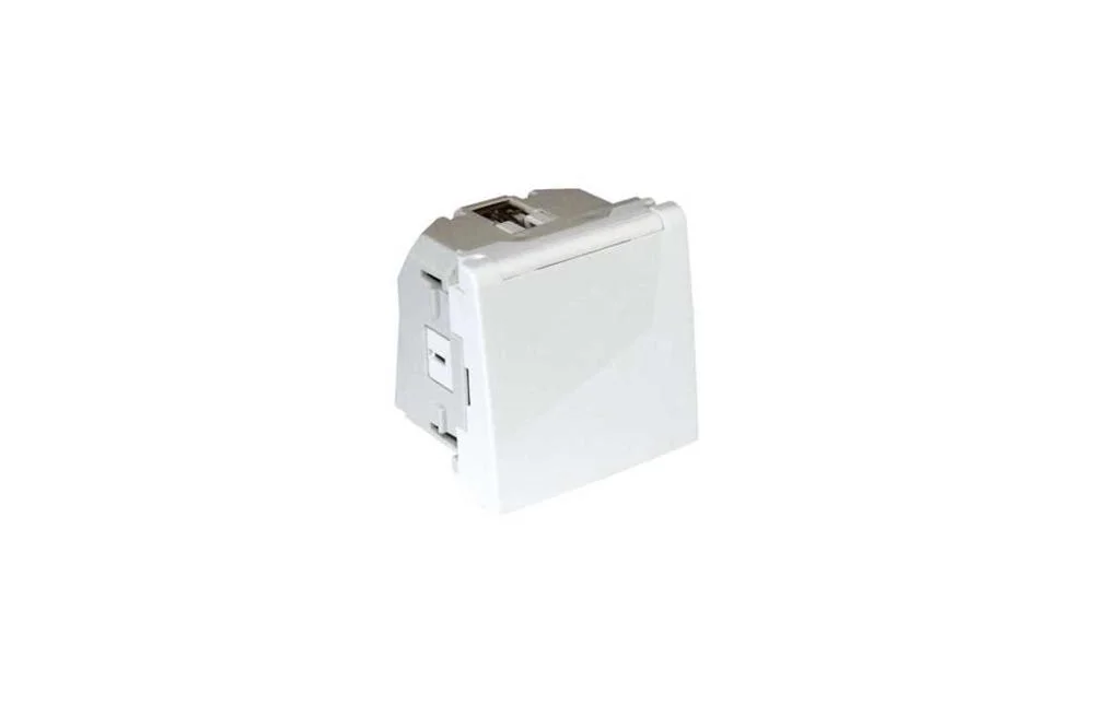 Tomada Schuko Alv Planos Tampa Obt - 2 Mód Br