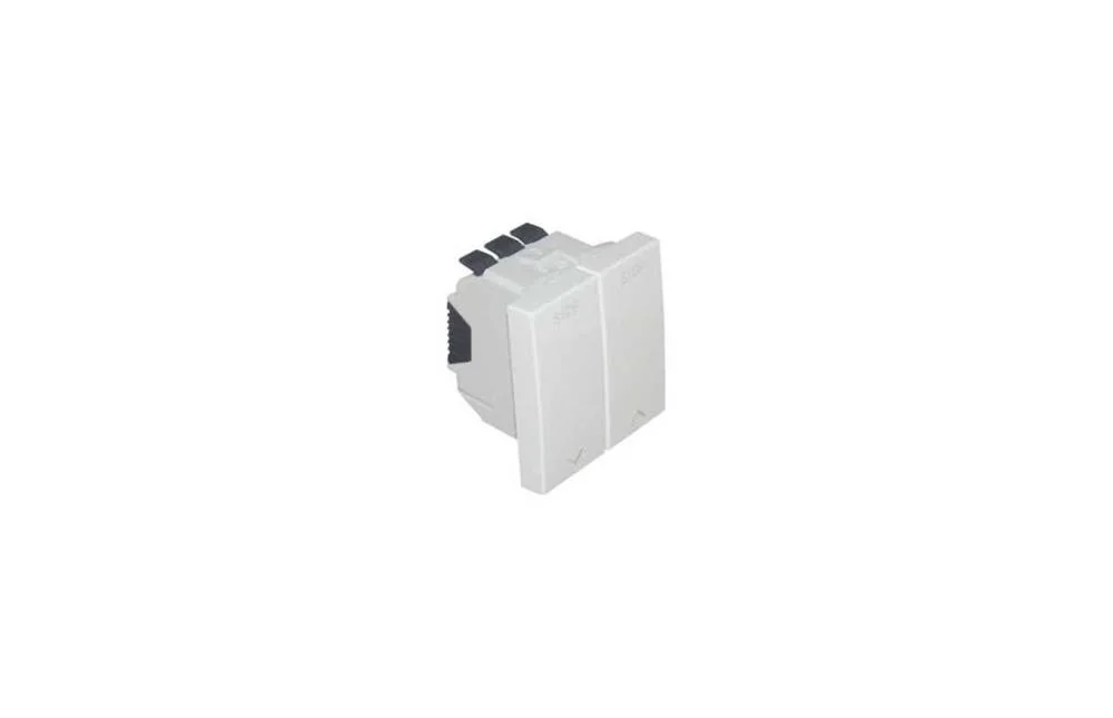 Inversor De Persiana 2 Módulos Branco Mate
