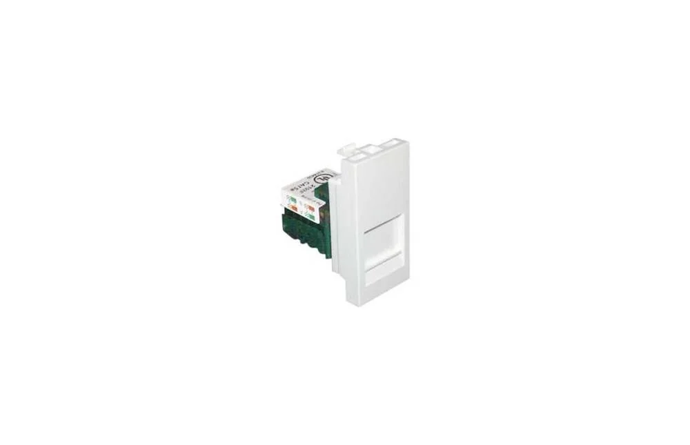 Módulo C/Conetor Rj45 Cat. 5E Utp - 1 Mód Br