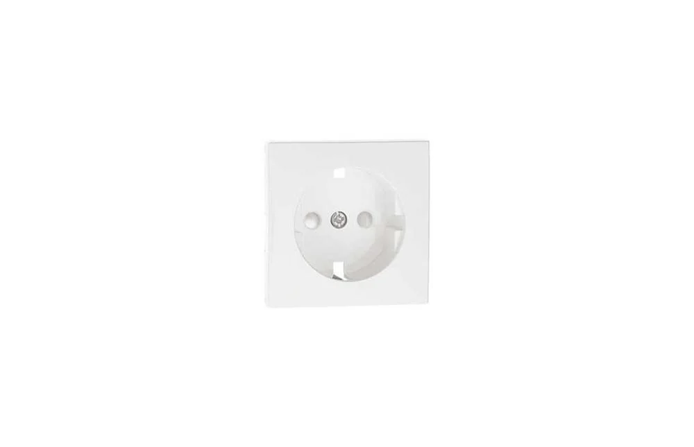 Centro Schuko Com Obturador Alumina