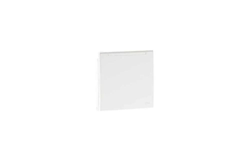 Centro Schuko C/Tampa E Obtur (Ip44) Branco