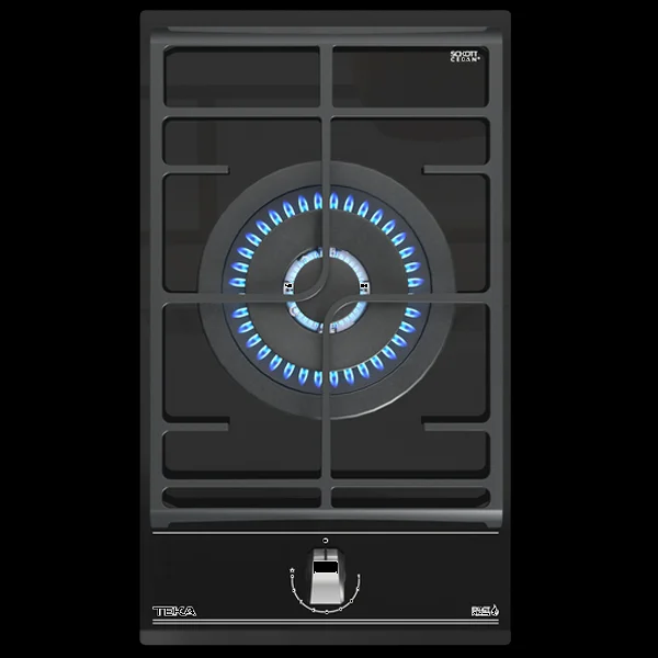 Gas Hob Gzc 31330 Xba 30cm 1 Zone Exacflame (Black) - Teka