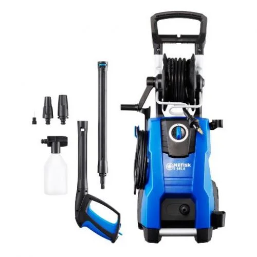Nilfisk e 145.4-9 X-Tra Eu Pressure Washer  Upright 500 L/H 2100 W Blue  Black