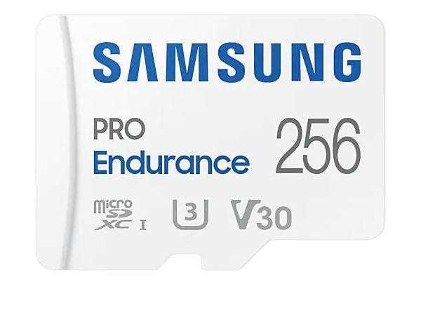Cartão de Memória Pro Endurance 256gb Microsdxc Uhs-I Classe 10 - Samsung