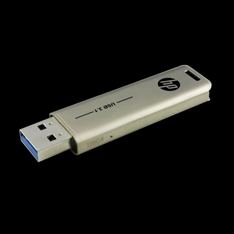 Usb-Stick 128gb Hp X796w 3.1 Flash Drive    (Silver) Retail