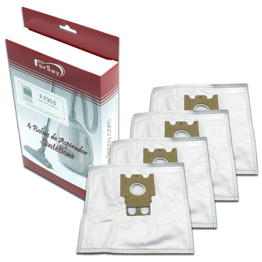 Conjunto de 4 Bolsas Para Aspirador Miele S247i