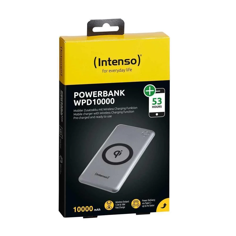 INTENSO WPD10000 POLÍMERO DE LÍTIO (LIPO) 10000 M.