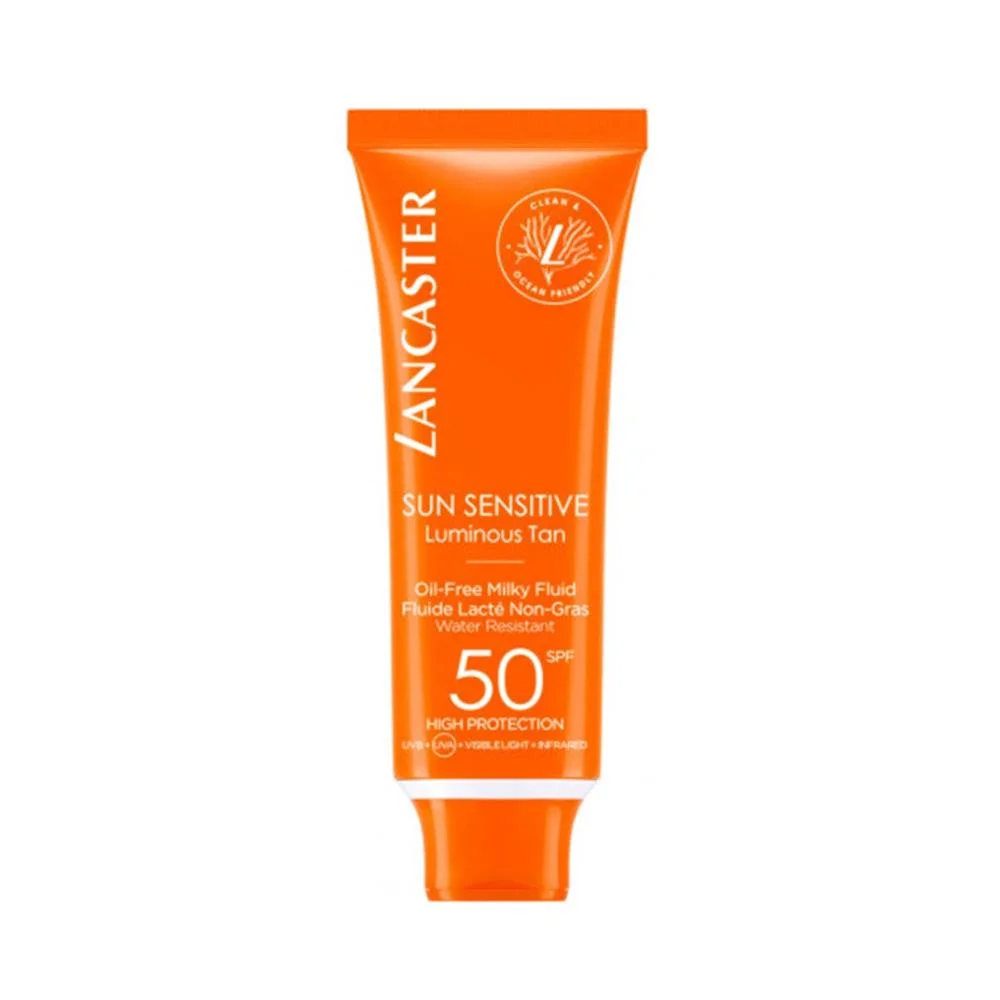 Face Sun Care Sun Sensitive Luminous Tan Oil-Free Milky Fluid 50ml