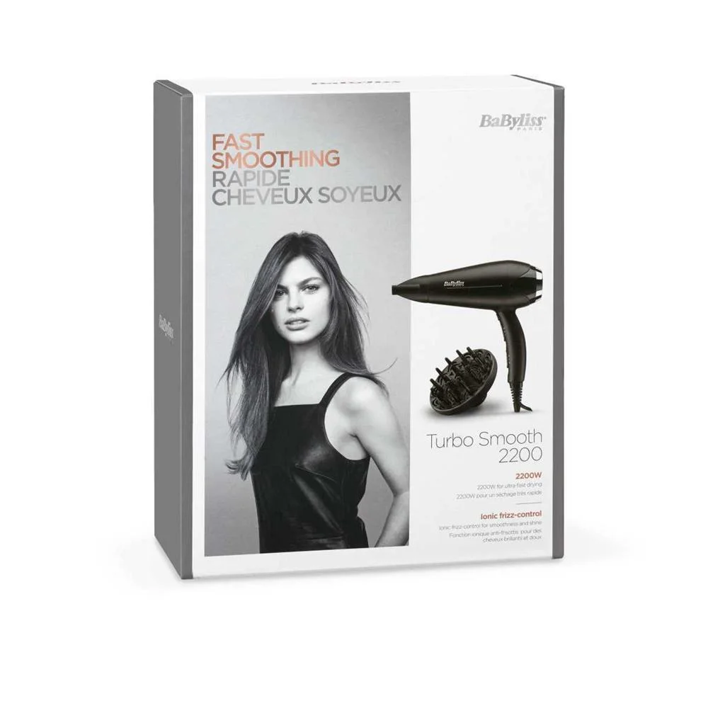 Babyliss D572de Hair Dryer 2200 W Black