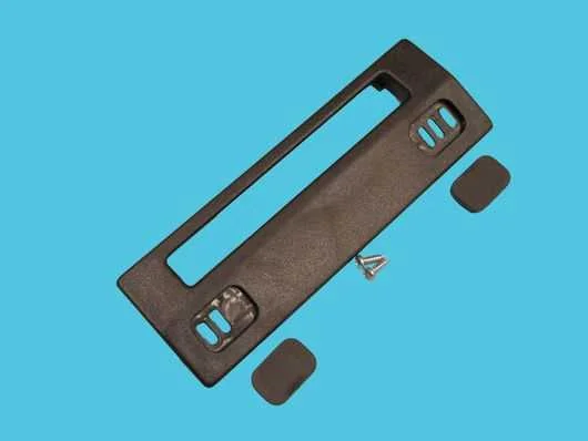 TIRADOR FRIGORIFICO MARRON 20X7 ANCLAJE 115-165MM
