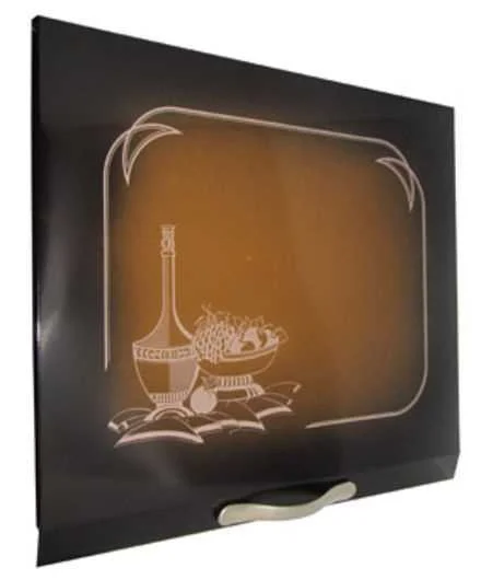 Tapa Abatible para Vitroceramica Color Preto